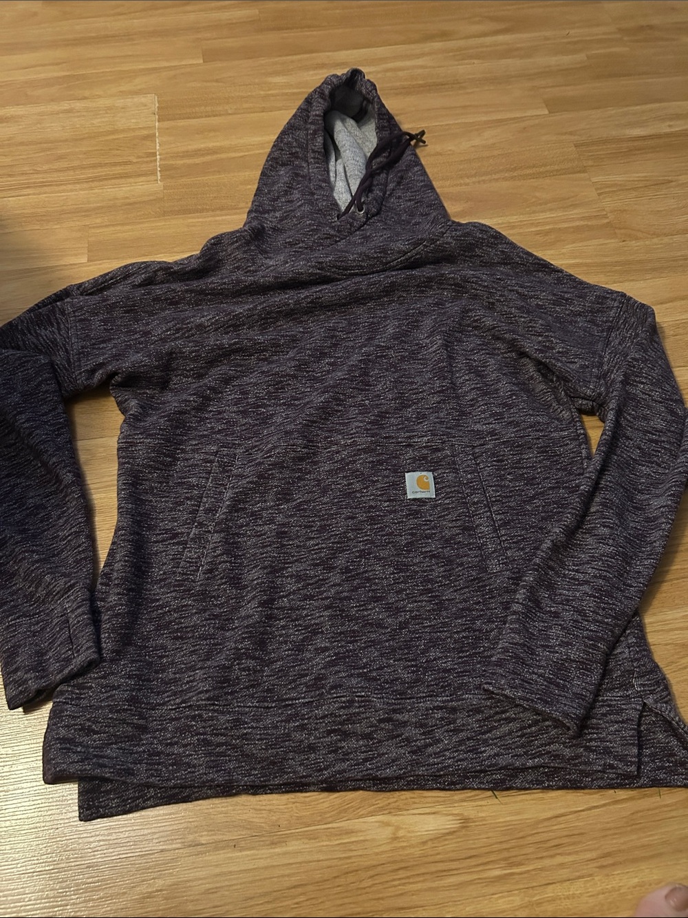 Carhartt Marled Plum Hooded Pullover
